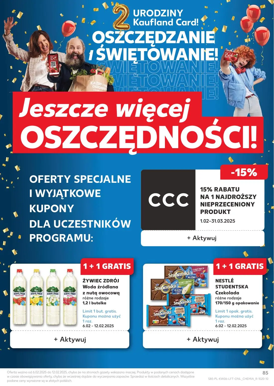 gazetka promocyjna Kaufland Urodzinowe TOP OFERTY! - Strona 85