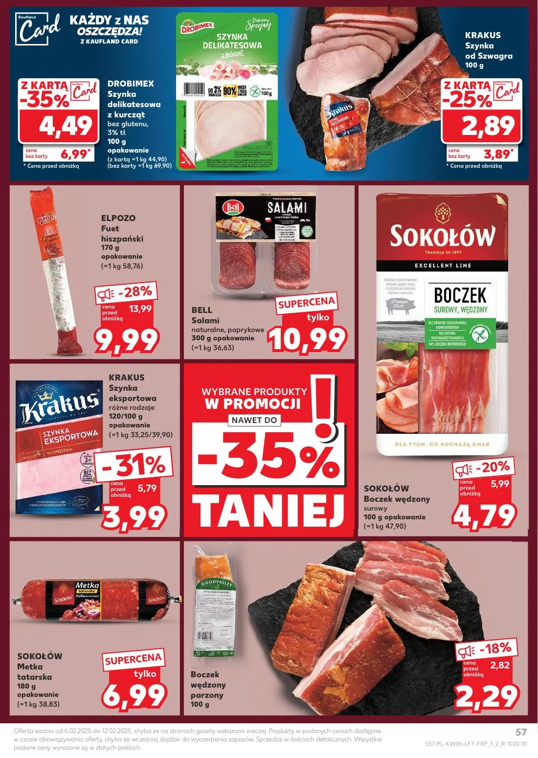 gazetka promocyjna Kaufland Urodzinowe TOP OFERTY! - Strona 57