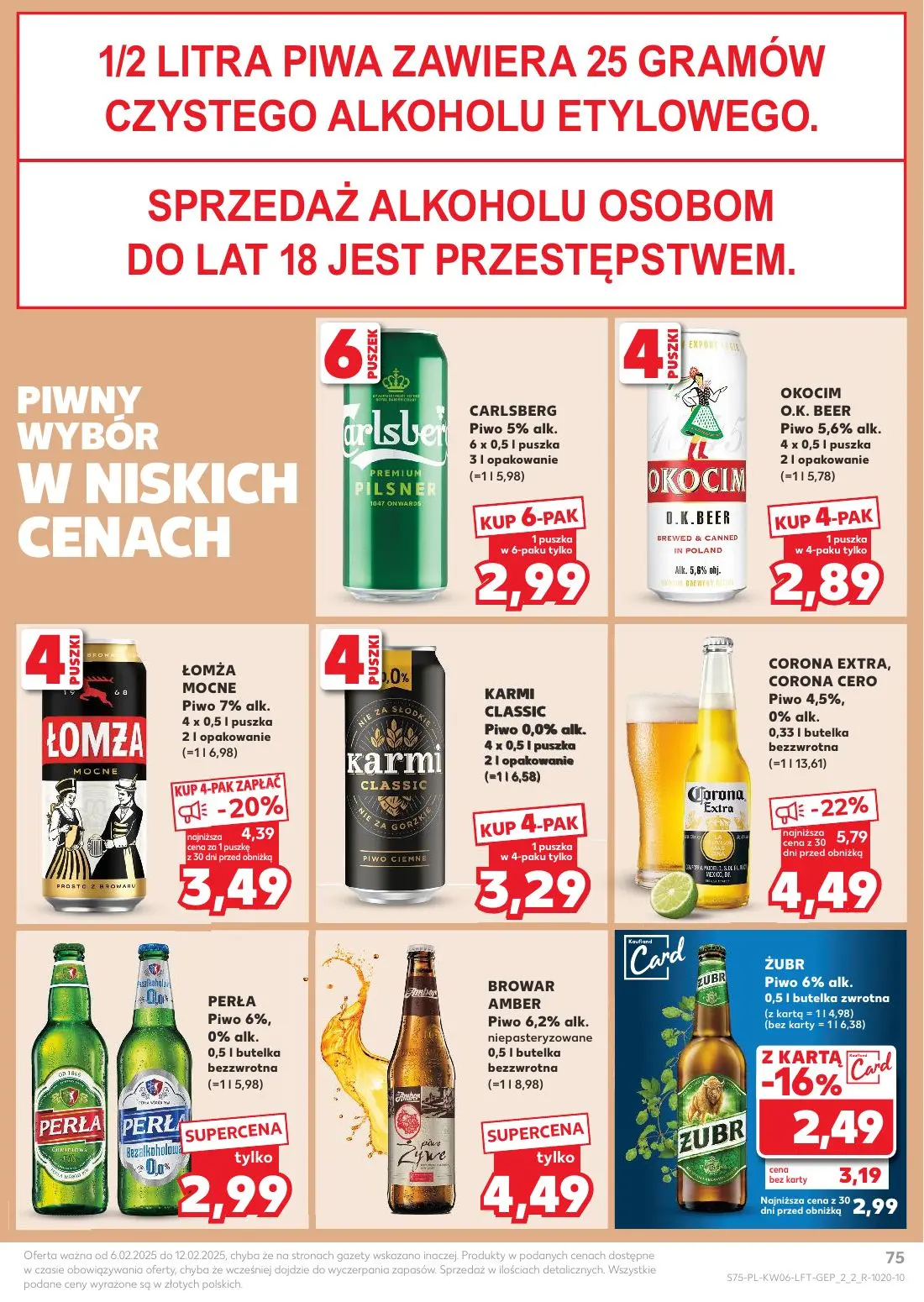 gazetka promocyjna Kaufland Urodzinowe TOP OFERTY! - Strona 75