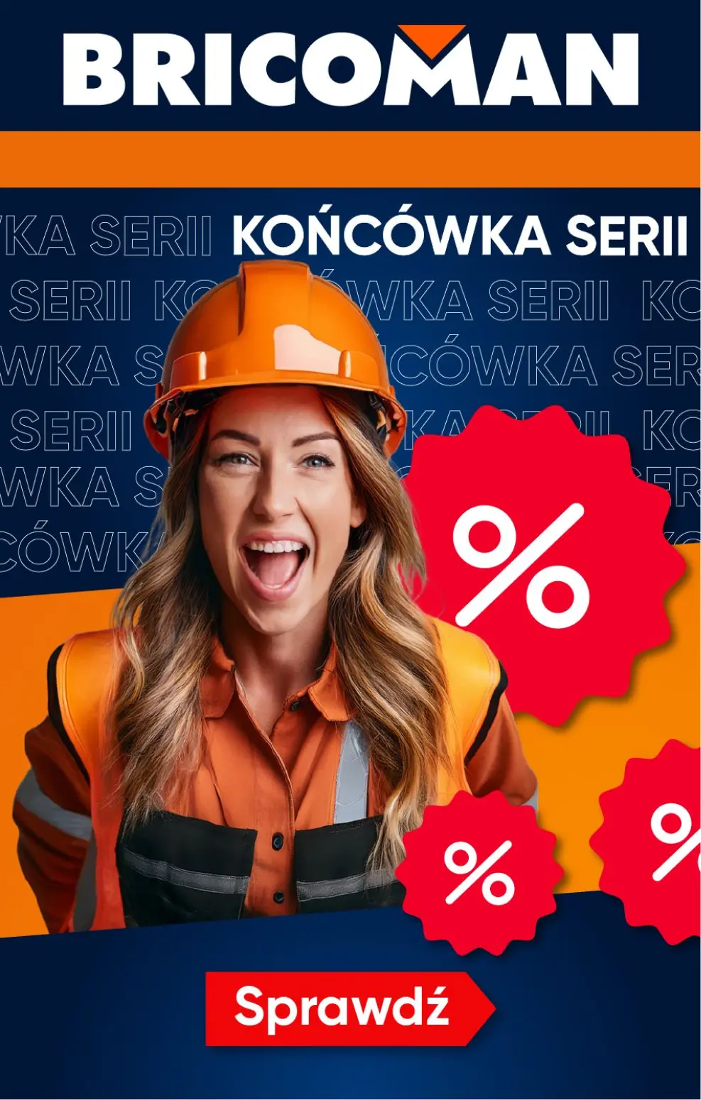 gazetka promocyjna BRICOMAN Końcówka serii w SUPER cenach! - Strona 1