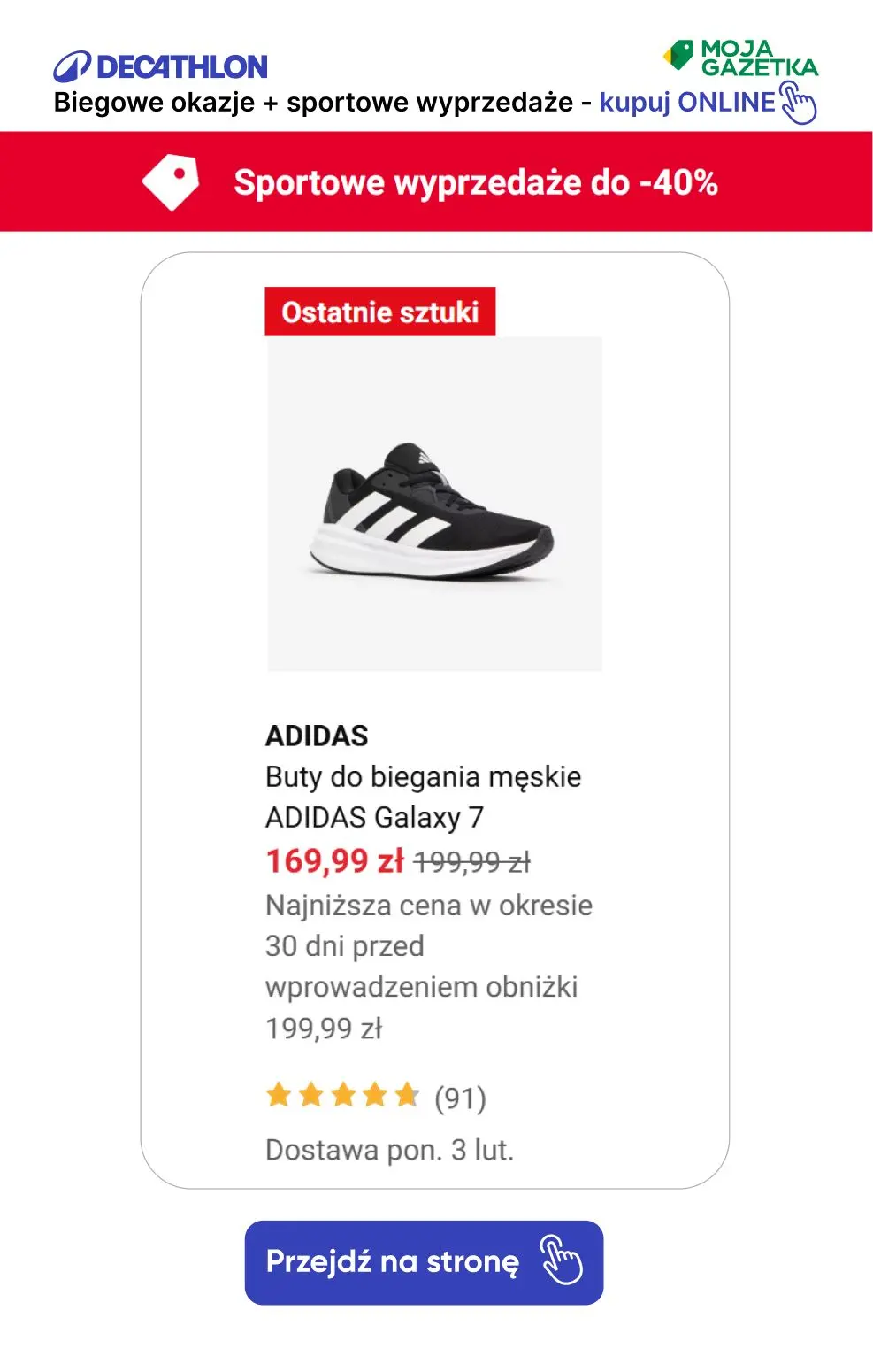 gazetka promocyjna Decathlon Biegowe okazje! skorzystaj z SUPER promocji! - Strona 4