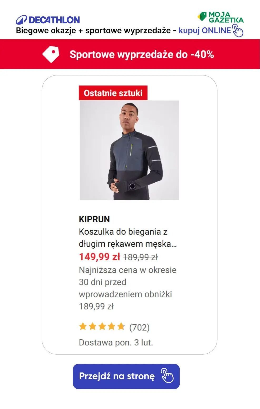 gazetka promocyjna Decathlon Biegowe okazje! skorzystaj z SUPER promocji! - Strona 14