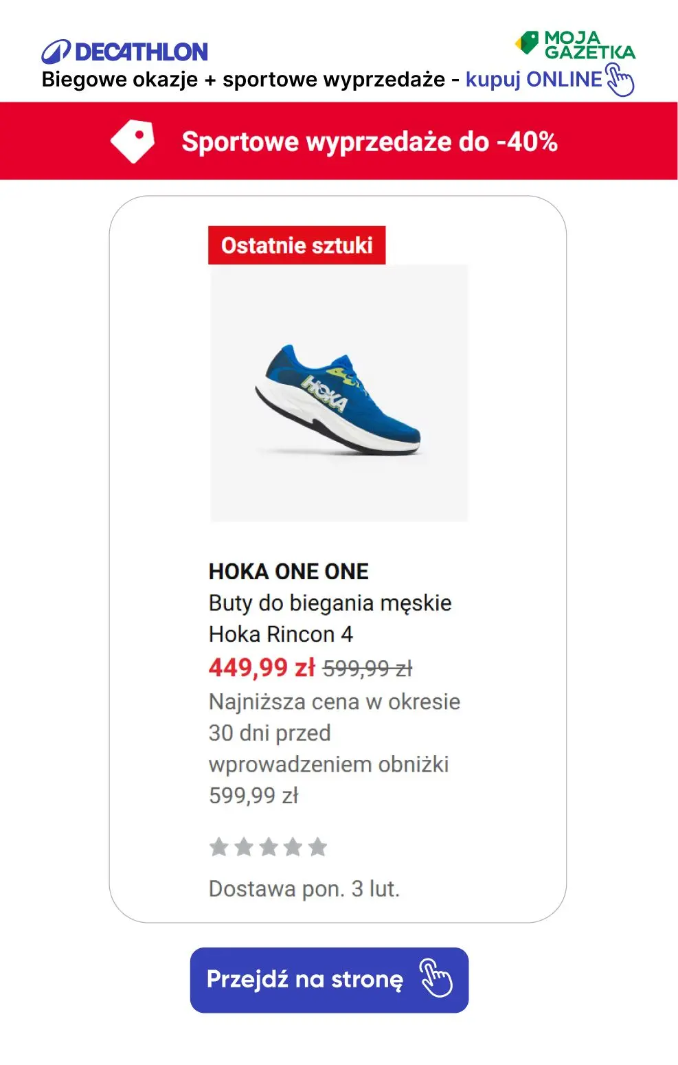 gazetka promocyjna Decathlon Biegowe okazje! skorzystaj z SUPER promocji! - Strona 20