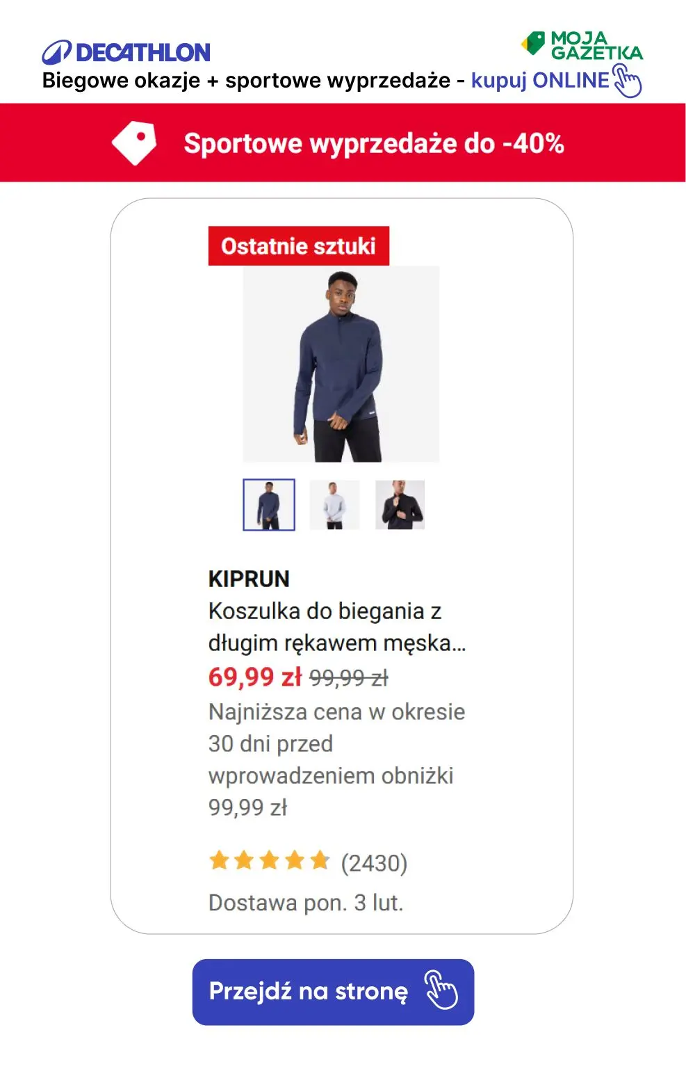 gazetka promocyjna Decathlon Biegowe okazje! skorzystaj z SUPER promocji! - Strona 21