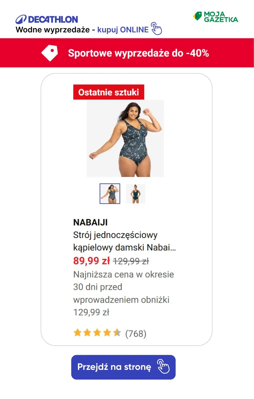 gazetka promocyjna Decathlon Wodne WYPRZEDAŻE, zanurkuj w morzu okazji!! - Strona 25