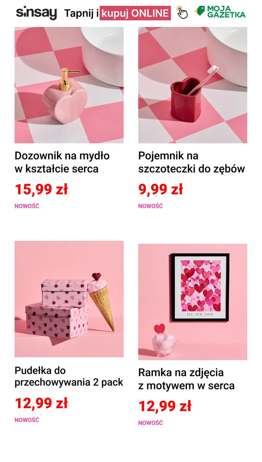 gazetka promocyjna Sinsay Daj się uwieść❤️ - Strona 3