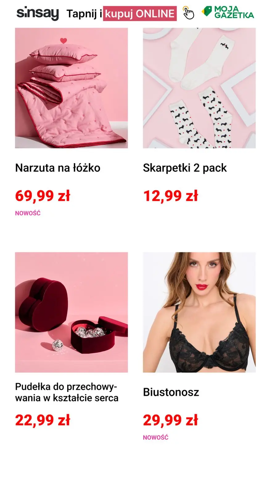 gazetka promocyjna Sinsay Daj się uwieść❤️ - Strona 8