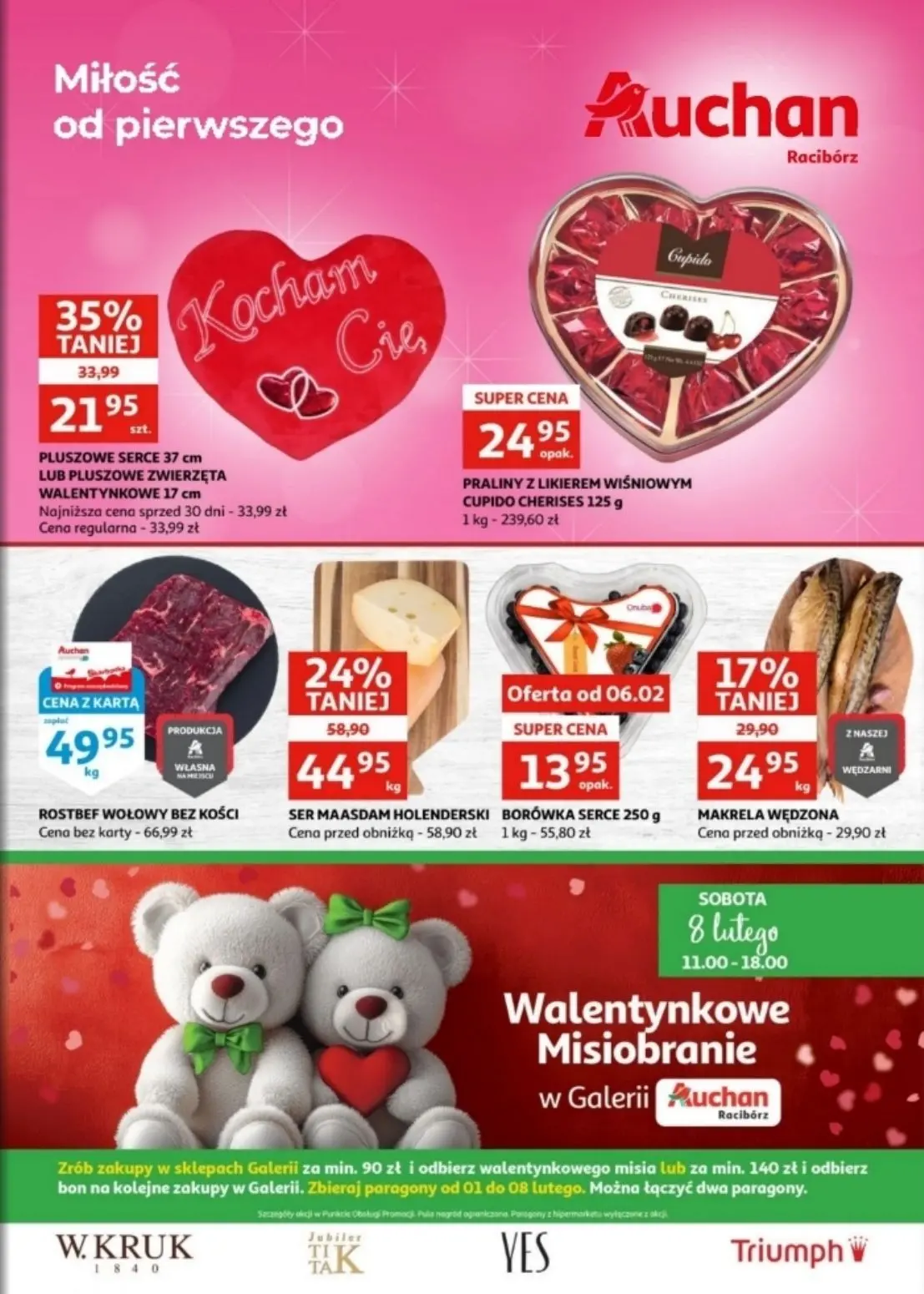 gazetka promocyjna Auchan Miłość - Racibórz - Strona 1