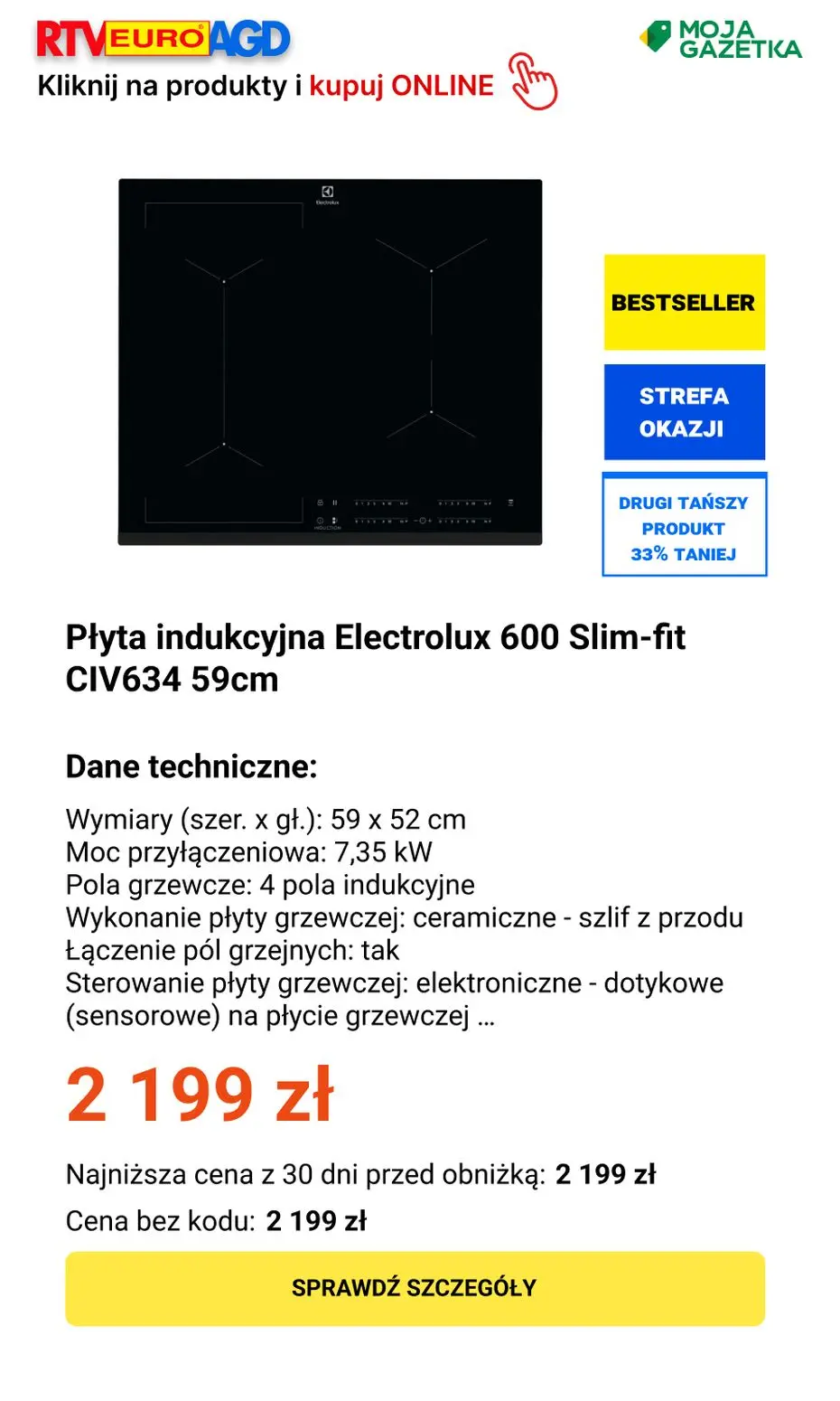 gazetka promocyjna RTV EURO AGD Drugi tańszy produkt 33% taniej  - Strona 26