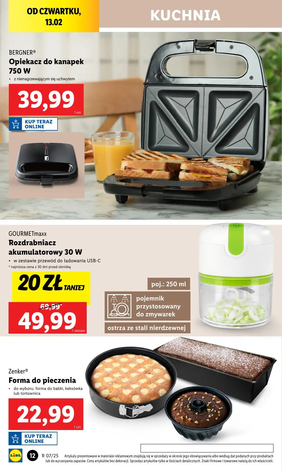 gazetka promocyjna LIDL Katalog okazji - Strona 12