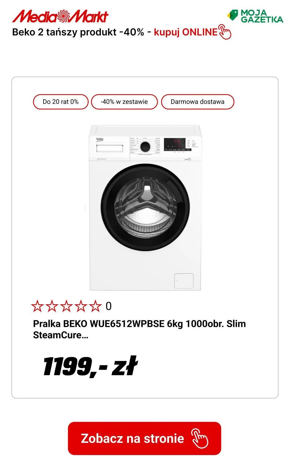 gazetka promocyjna Media Markt Beko w zestawie TANIEJ do -40%! - Strona 3