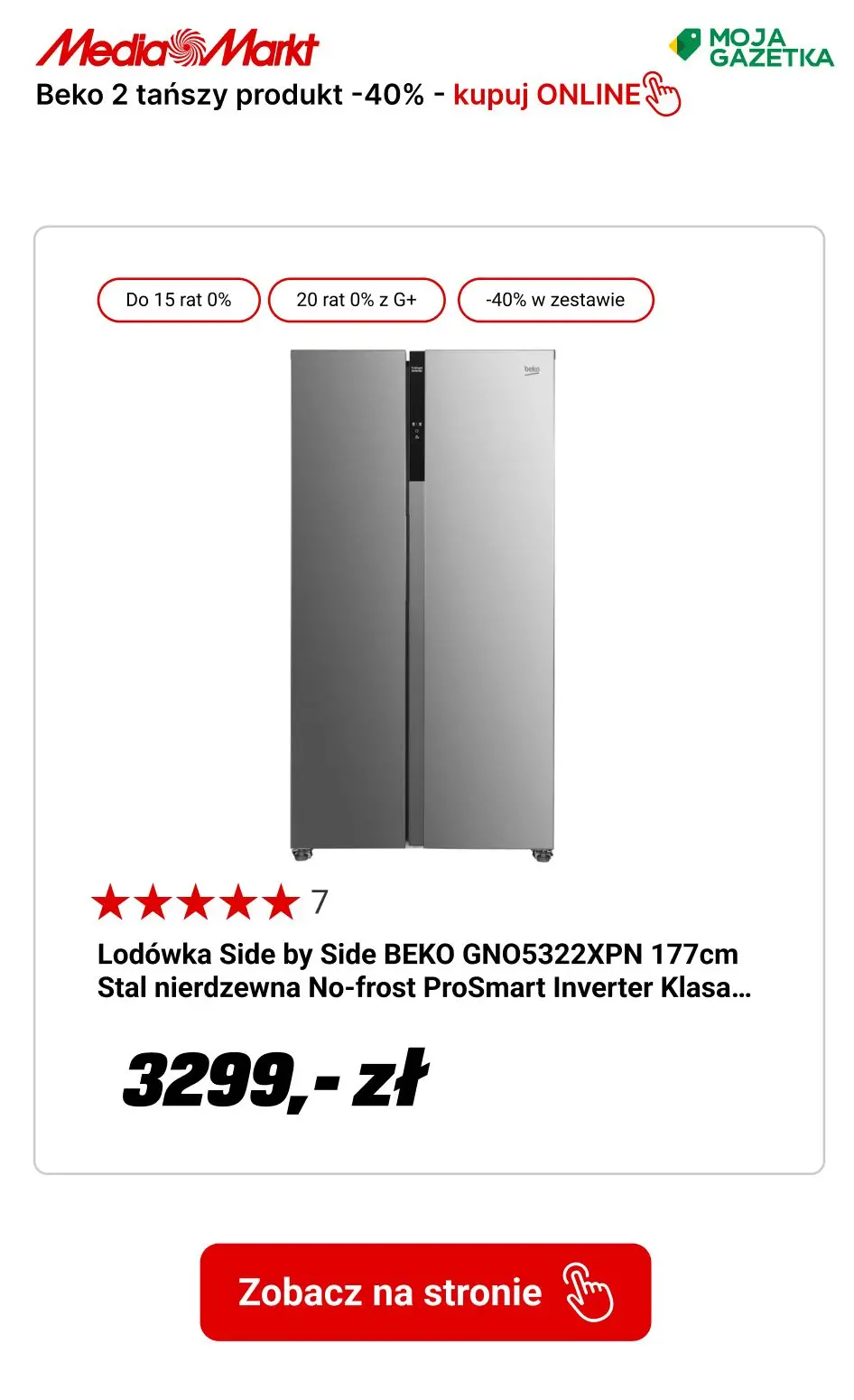 gazetka promocyjna Media Markt Beko w zestawie TANIEJ do -40%! - Strona 17