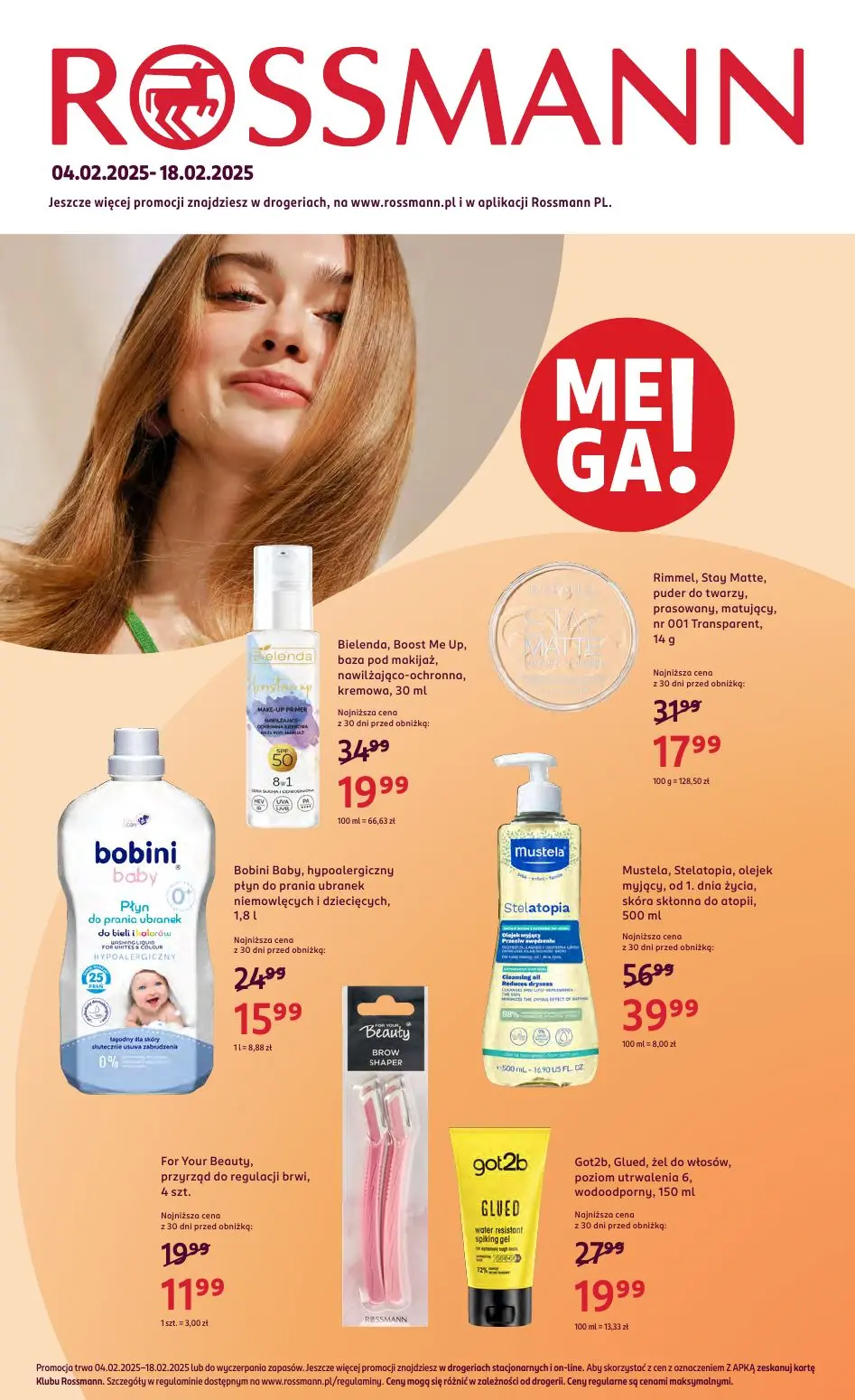 gazetka promocyjna ROSSMANN Mega - Strona 1