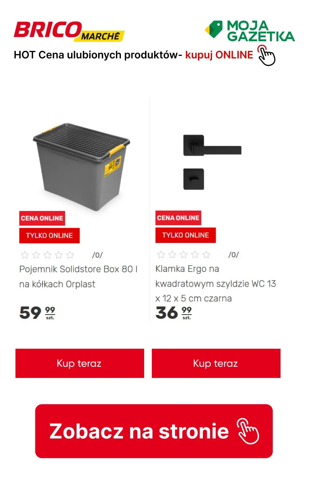 gazetka promocyjna BRICOMARCHE Najlepsze okazje ONLINE! - Strona 5