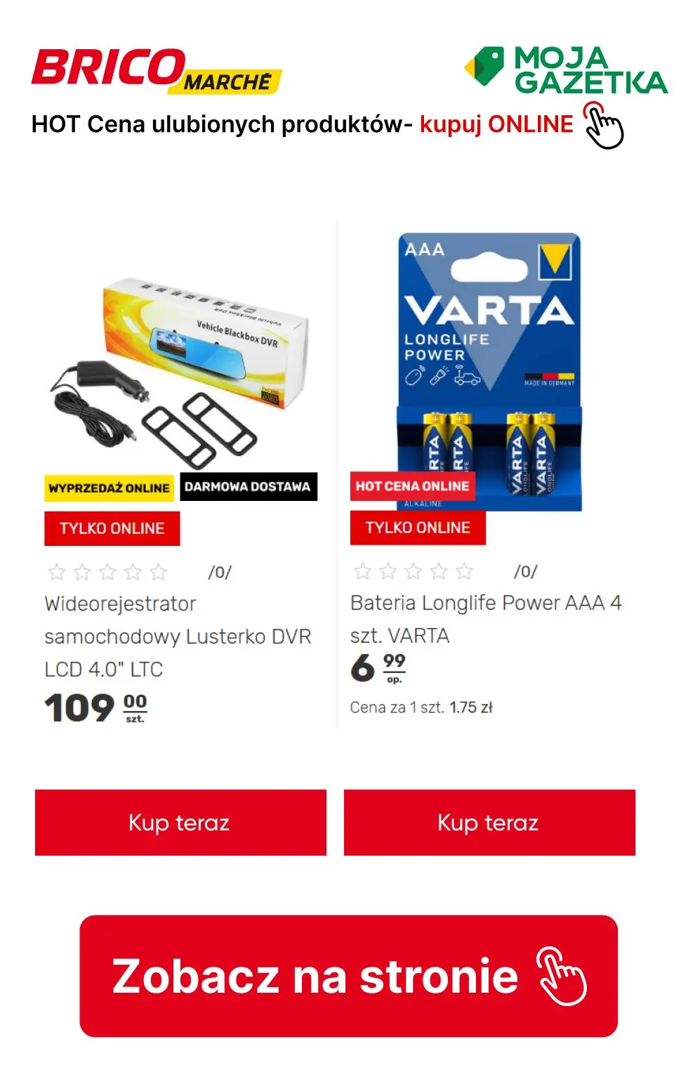 gazetka promocyjna BRICOMARCHE Najlepsze okazje ONLINE! - Strona 16