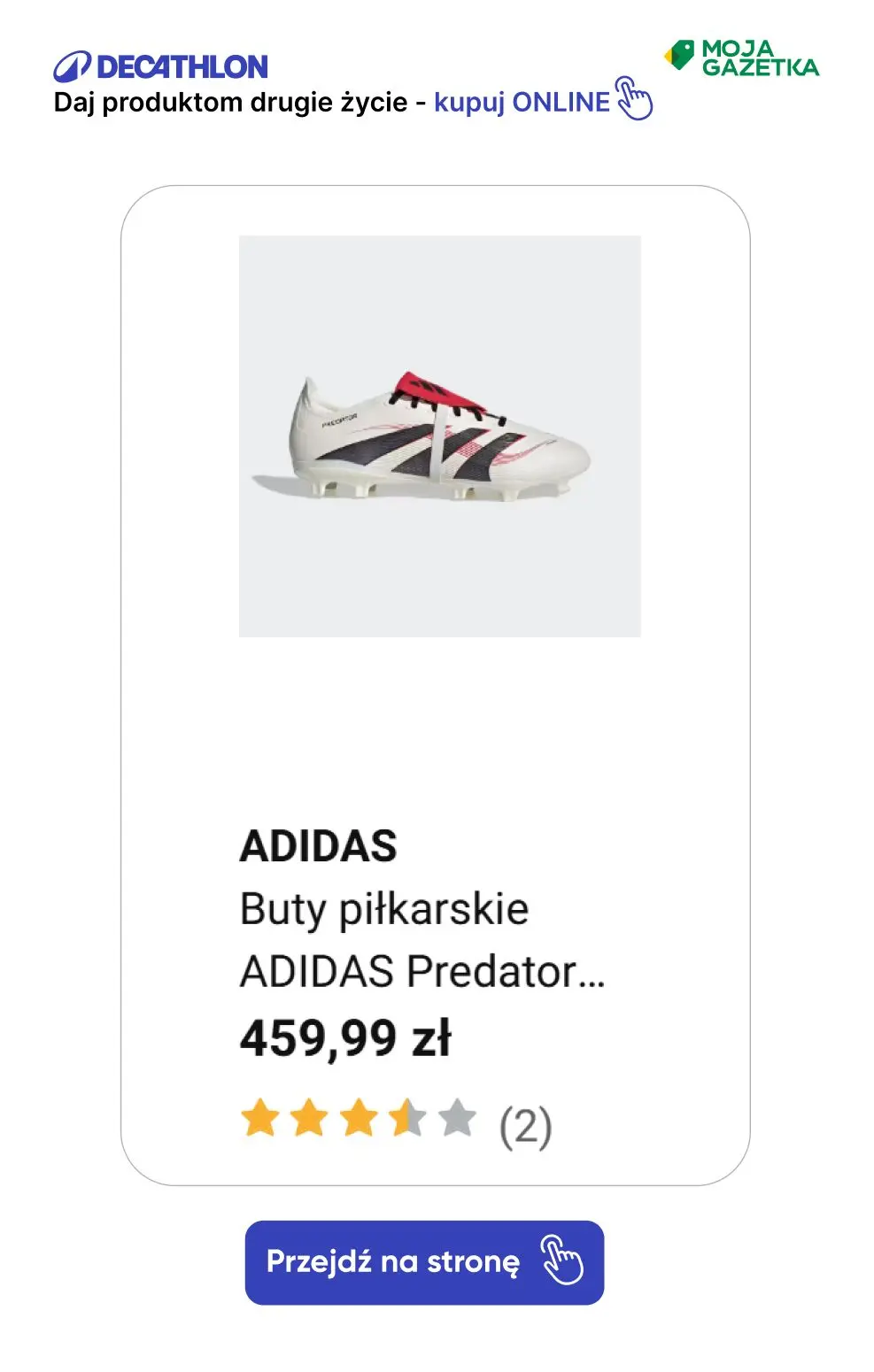 gazetka promocyjna Decathlon Adidas Predator! - Strona 4