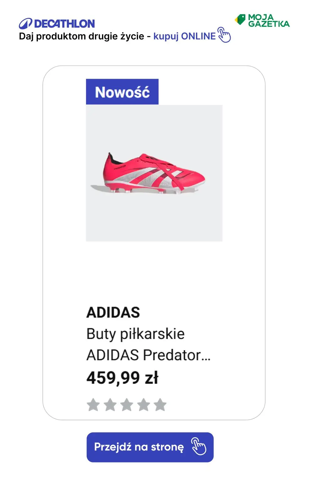 gazetka promocyjna Decathlon Adidas Predator! - Strona 5