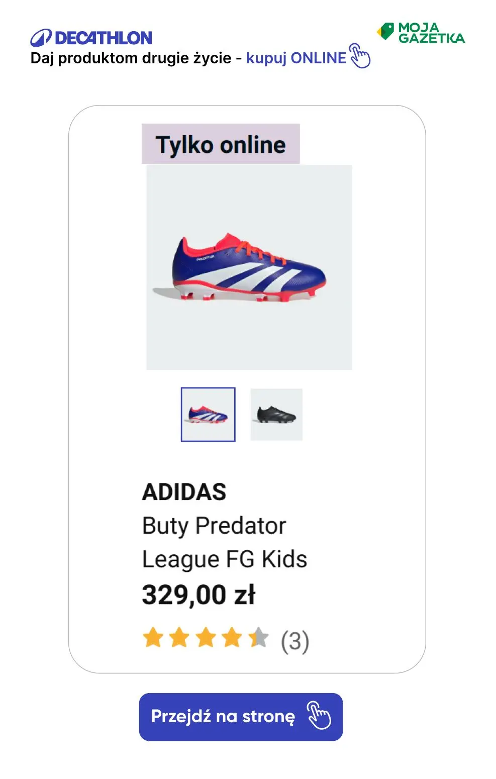 gazetka promocyjna Decathlon Adidas Predator! - Strona 6