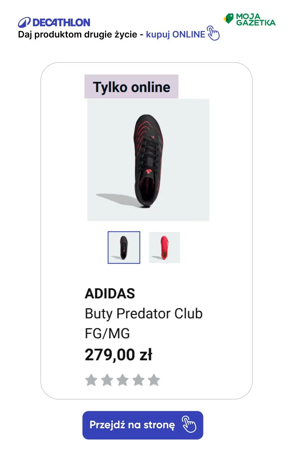 gazetka promocyjna Decathlon Adidas Predator! - Strona 9