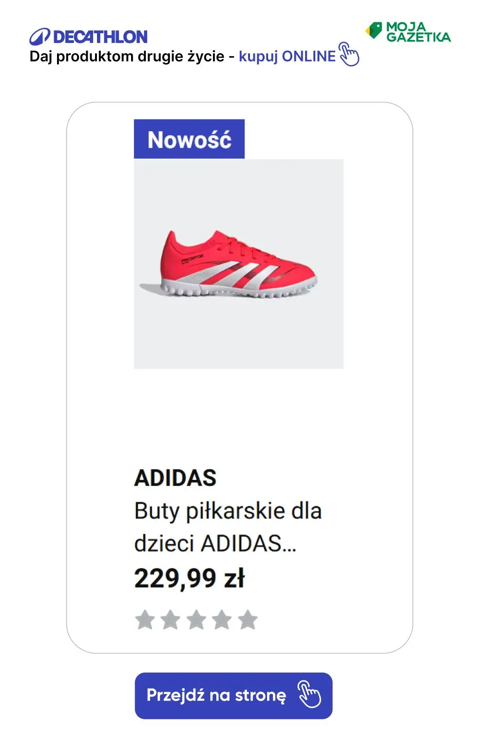 gazetka promocyjna Decathlon Adidas Predator! - Strona 10