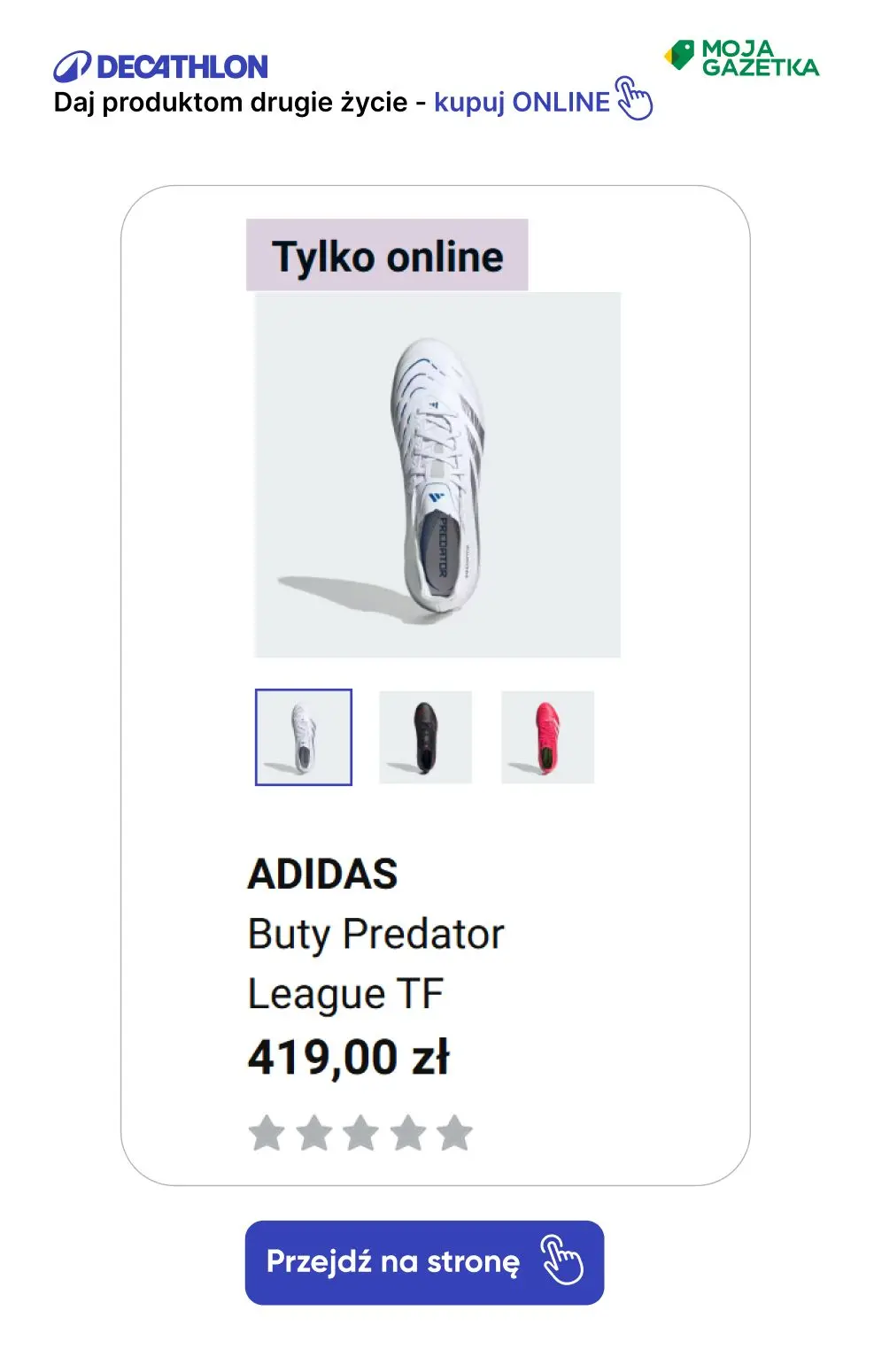 gazetka promocyjna Decathlon Adidas Predator! - Strona 11