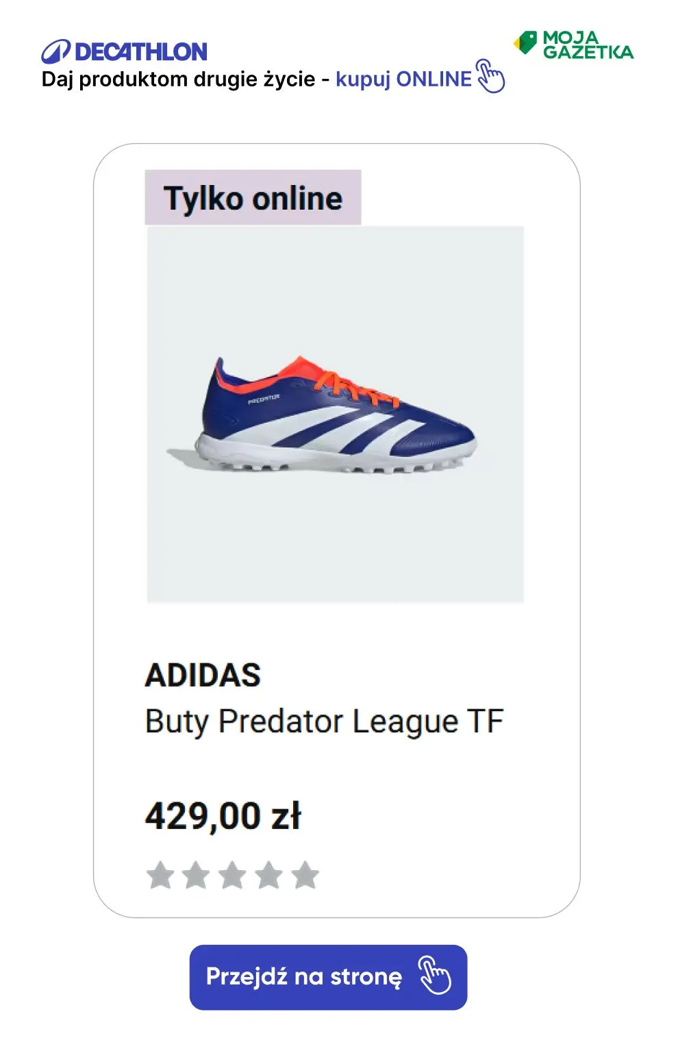 gazetka promocyjna Decathlon Adidas Predator! - Strona 19