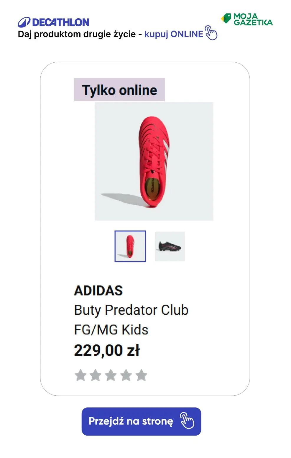 gazetka promocyjna Decathlon Adidas Predator! - Strona 21