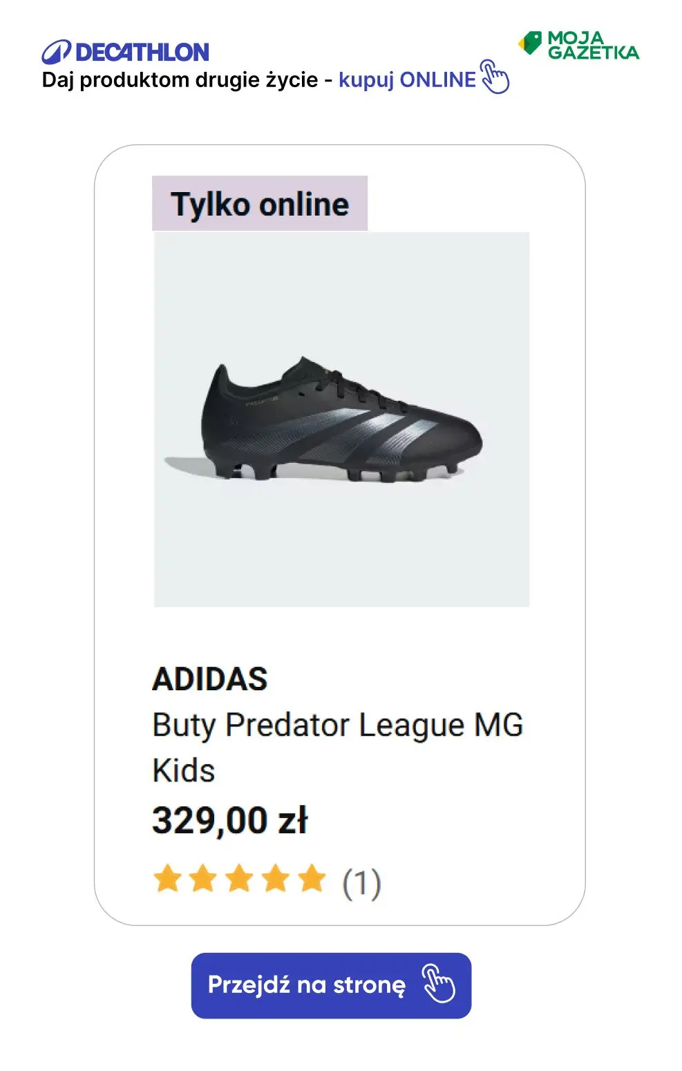 gazetka promocyjna Decathlon Adidas Predator! - Strona 23