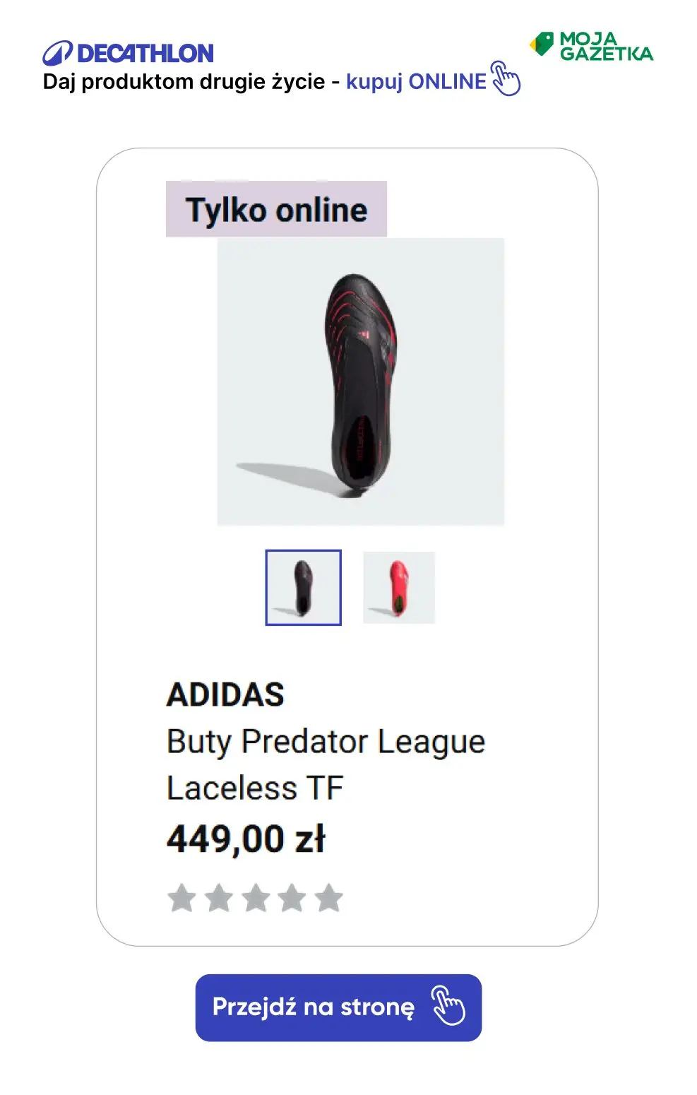 gazetka promocyjna Decathlon Adidas Predator! - Strona 26