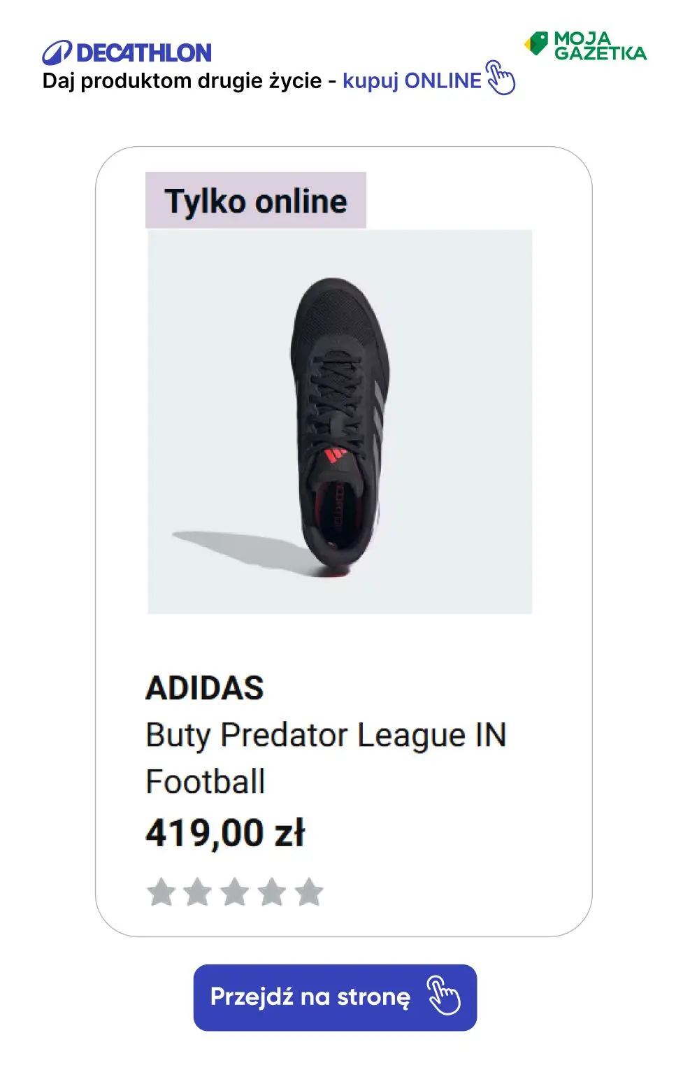 gazetka promocyjna Decathlon Adidas Predator! - Strona 27