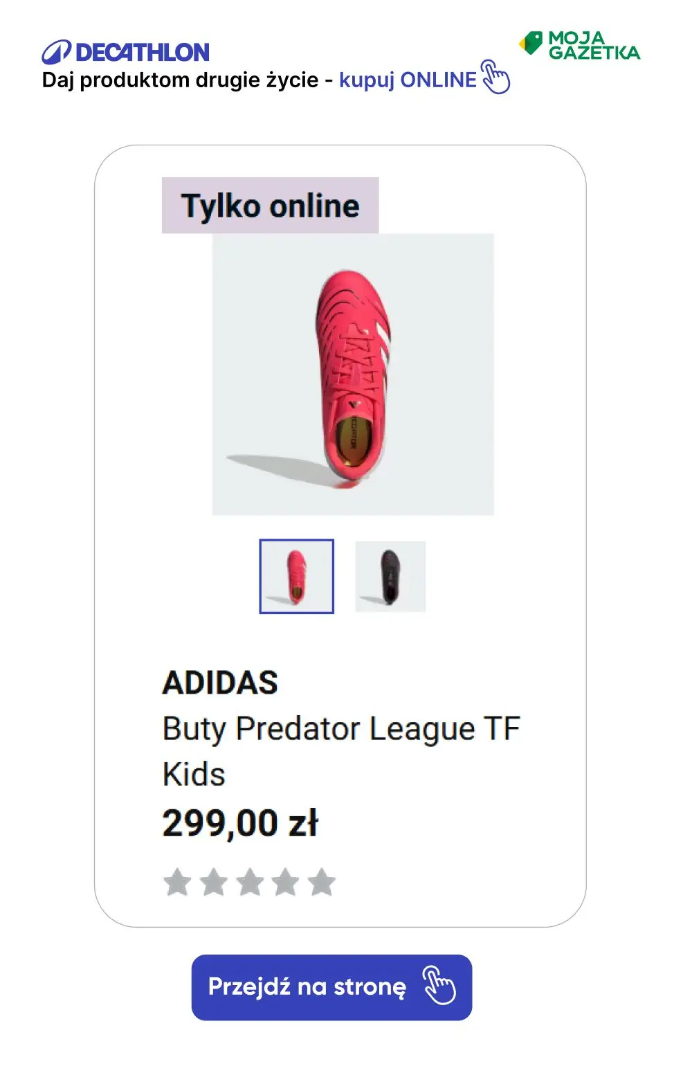 gazetka promocyjna Decathlon Adidas Predator! - Strona 36