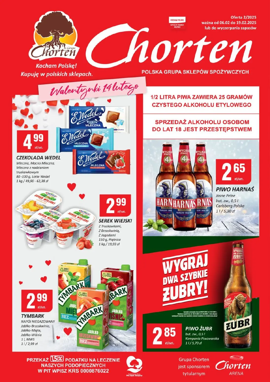 gazetka promocyjna Chorten Lubelskie - minimarket - Strona 1