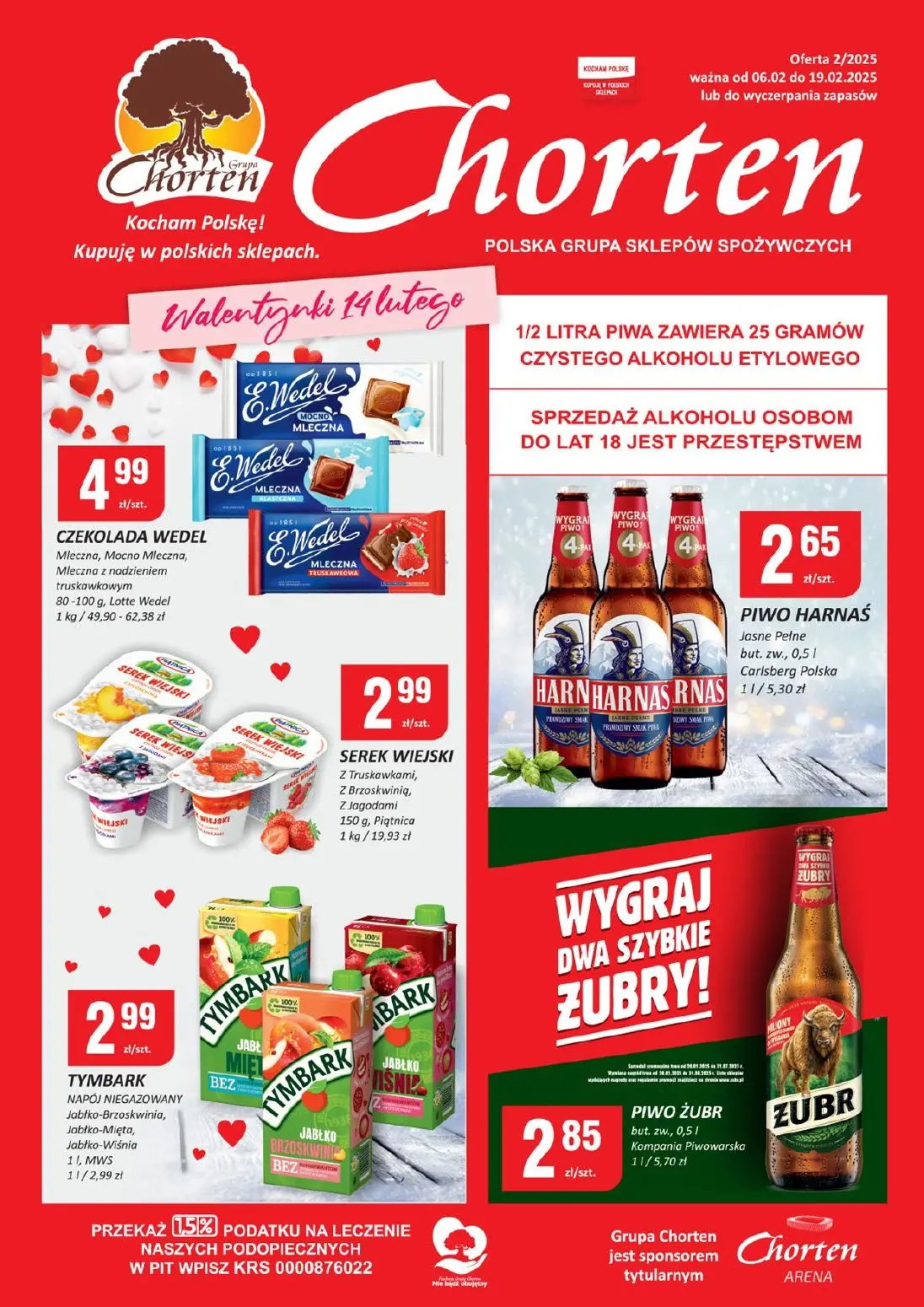 gazetka promocyjna Chorten Ciechanów - minimarket - Strona 1