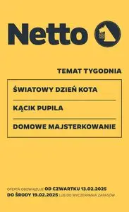 Gazetka promocyjna NETTO, ważna od 2025-02-13 do 2025-02-19.