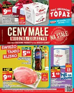 Gazetka promocyjna Topaz, ważna od 2025-02-13 do 2025-02-19.