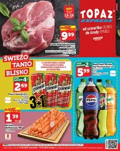 Gazetka promocyjna Topaz, ważna od 2025-02-13 do 2025-02-19.