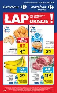 Gazetka promocyjna Carrefour Market, ważna od 2025-02-20 do 2025-02-22.