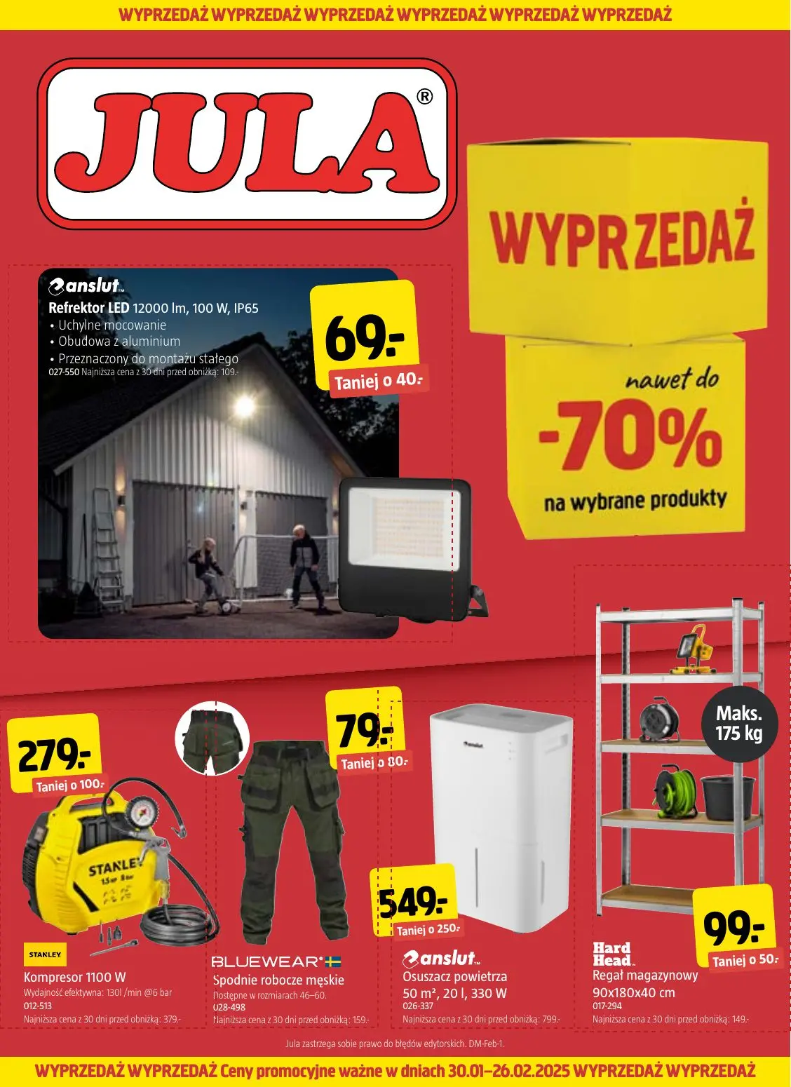 gazetka promocyjna JULA Wyprzedaż - Strona 1