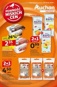 Gazetka promocyjna Auchan Supermarket, ważna od 2025-02-20 do 2025-02-26.