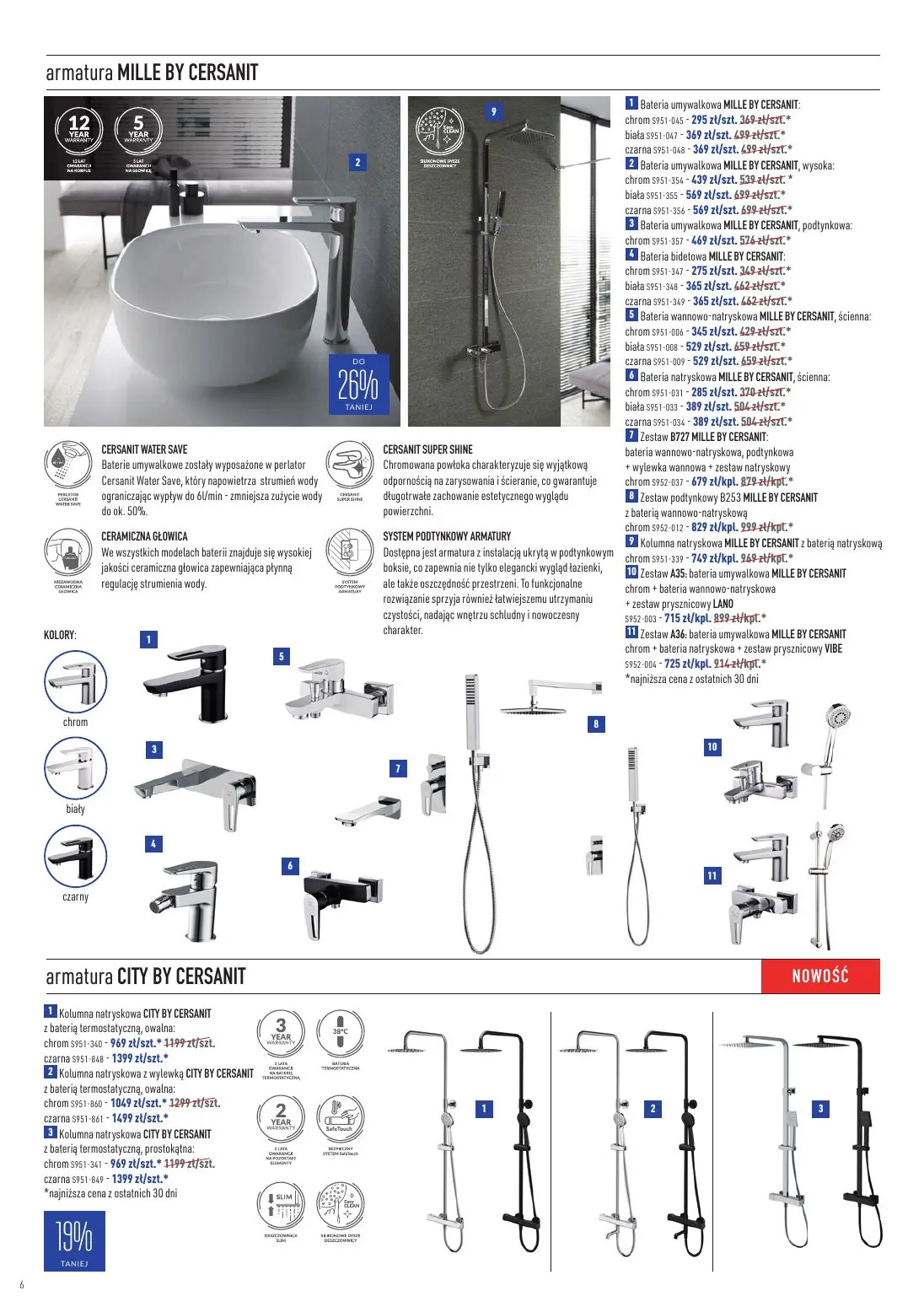 gazetka promocyjna Cersanit Moc promocji  - Strona 6