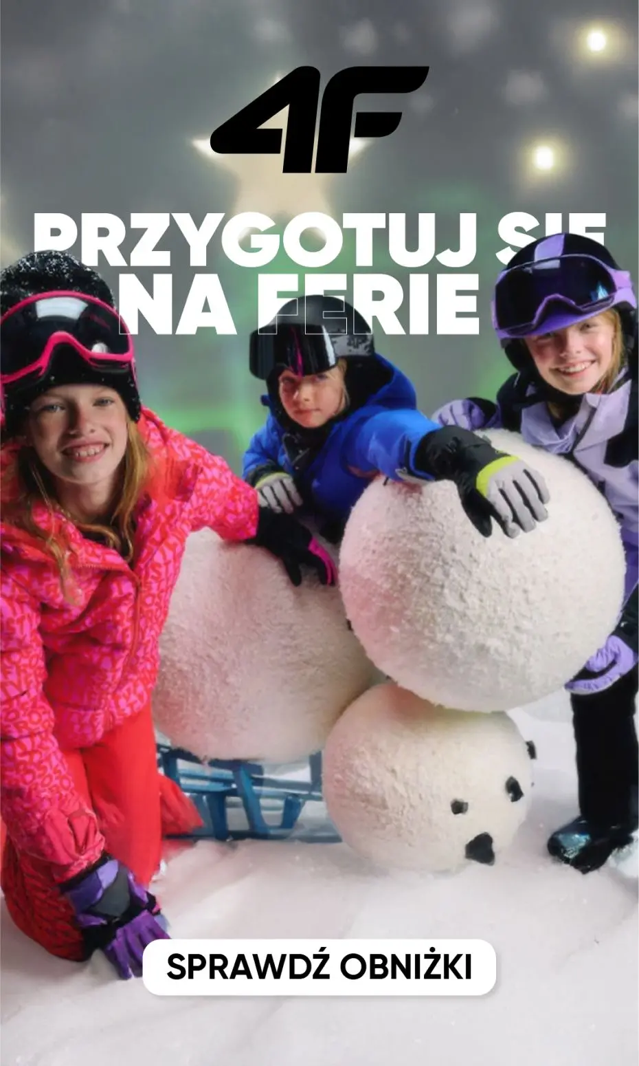 gazetka promocyjna 4F Przygotuj się na ferie z 4F! - Strona 1