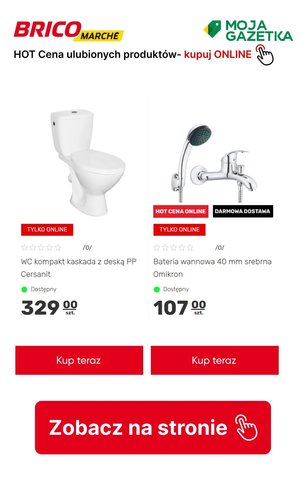 gazetka promocyjna BRICOMARCHE HOT cena online ! - Strona 9