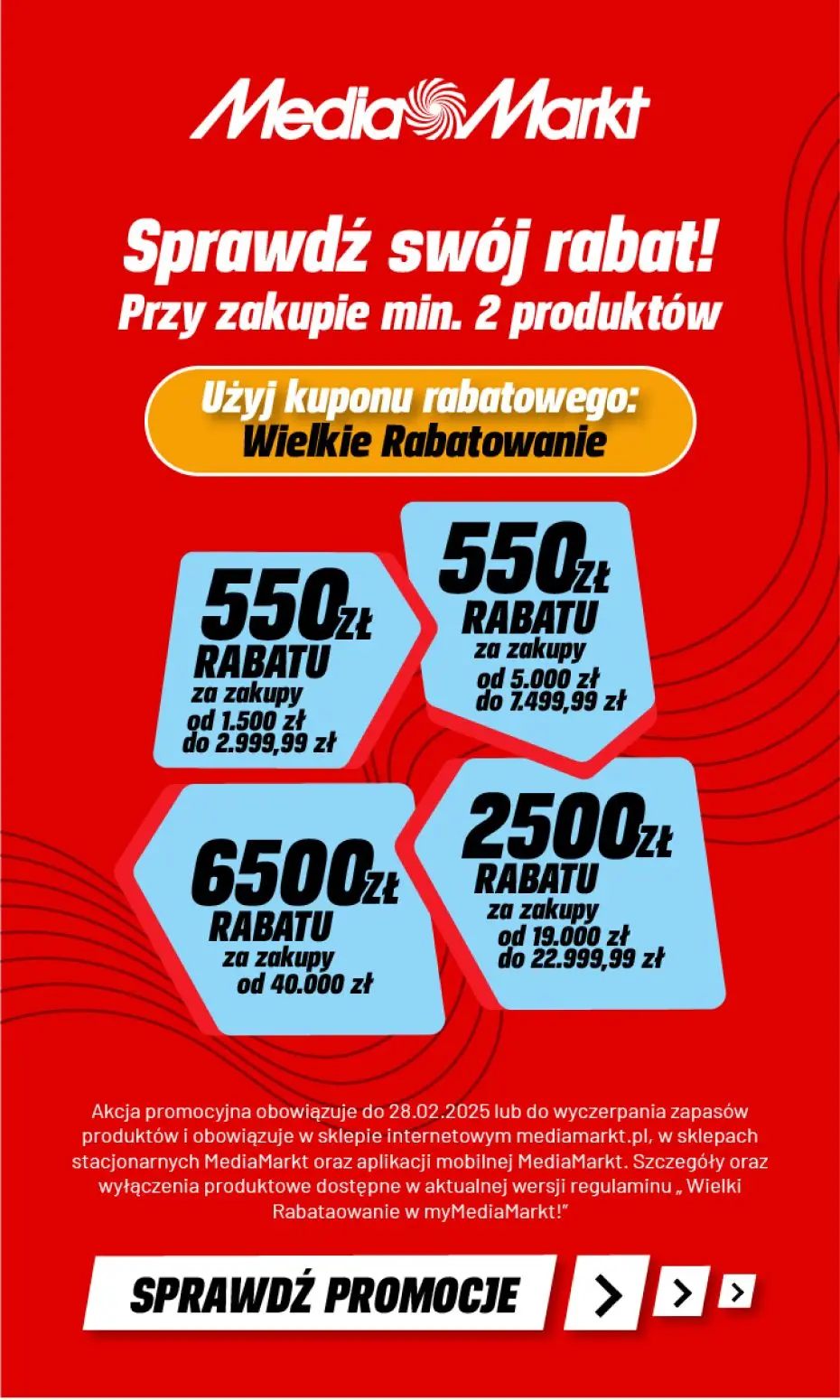 gazetka promocyjna Media Markt Wielkie rabatowanie! - Strona 1