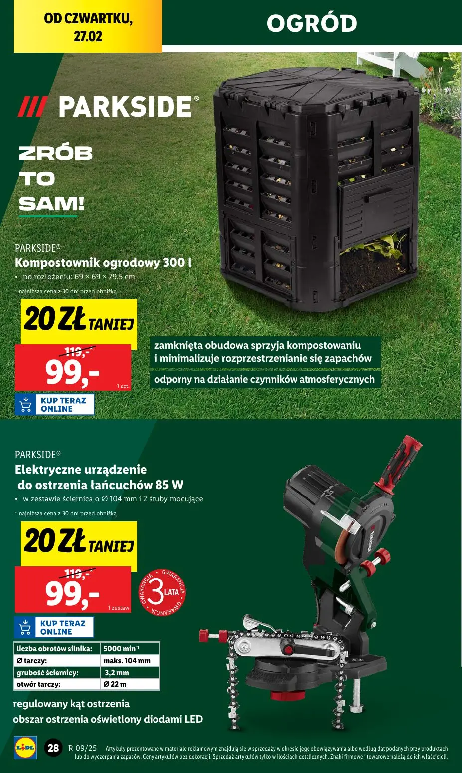 gazetka promocyjna LIDL Katalog okazji - Strona 30