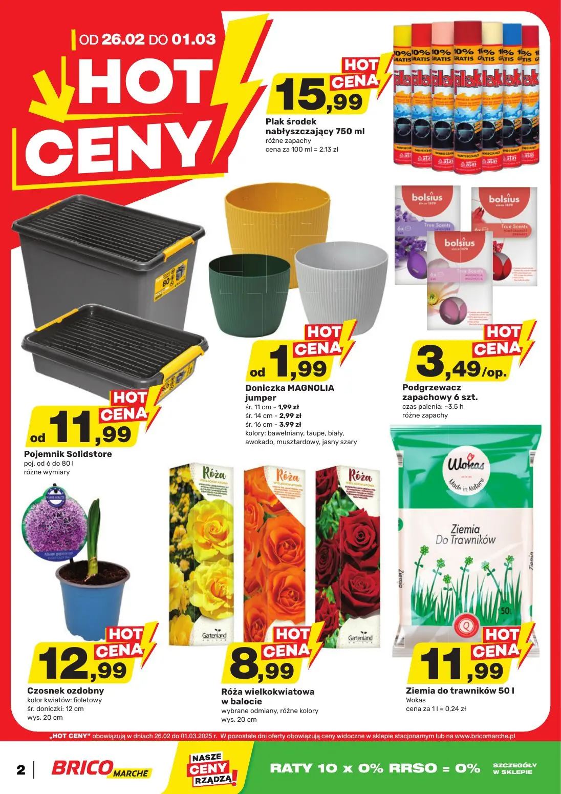 gazetka promocyjna BRICOMARCHE HOT CENY - Strona 1