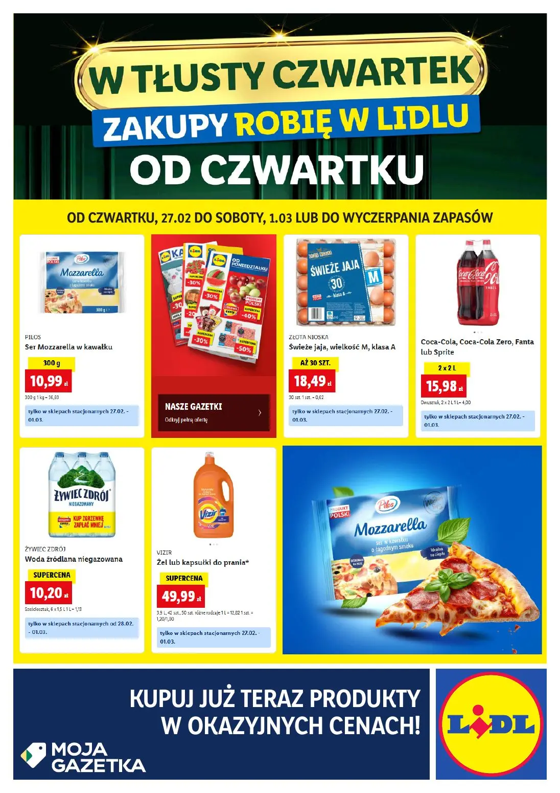 gazetka promocyjna LIDL Zakupy robię w Lidlu od czwartku - Strona 1