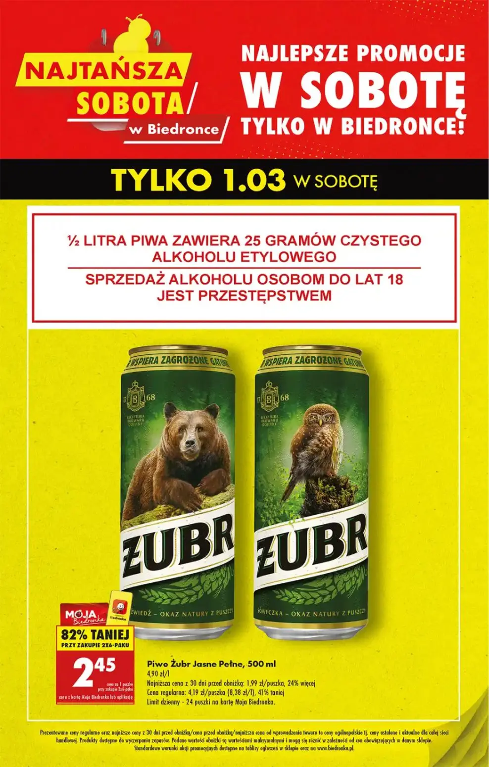 gazetka promocyjna Biedronka Najtańsza sobota - Strona 2