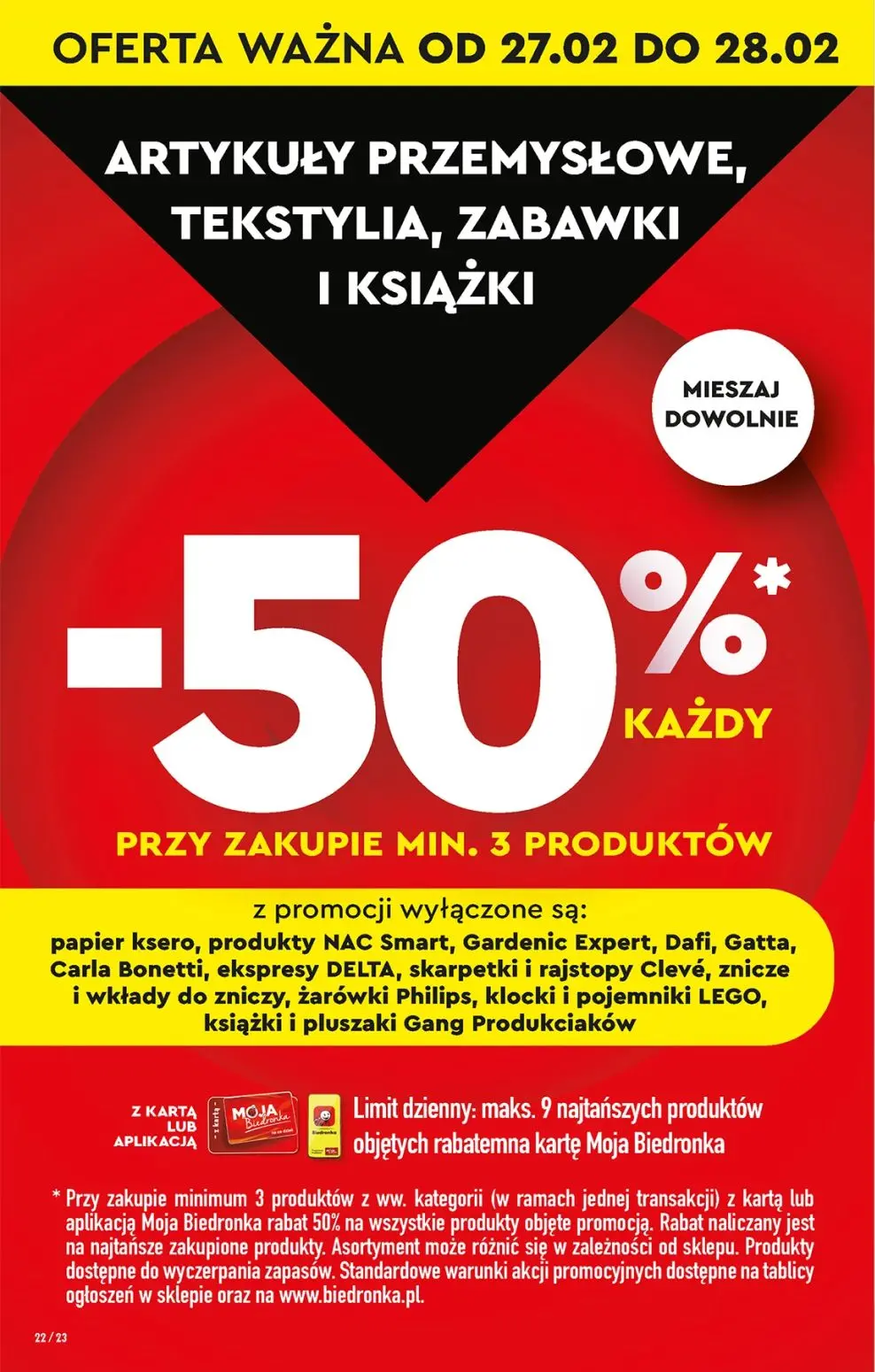 gazetka promocyjna Biedronka Najtańsza sobota - Strona 4