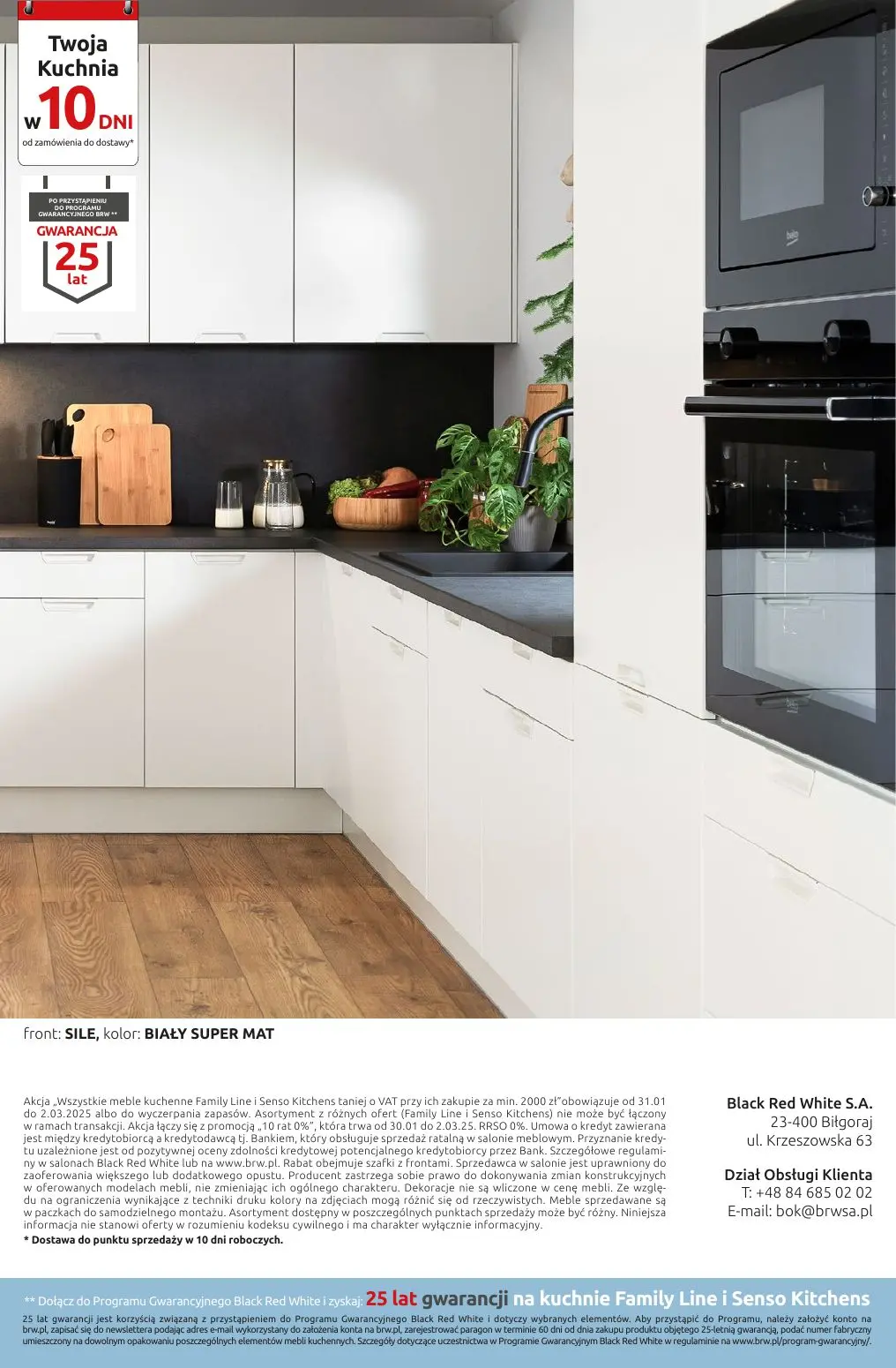 gazetka promocyjna Black Red White Wszystkie meble kuchenne Family Line i Senso Kitchens taniej o VAT - Strona 11