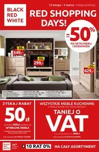 Gazetka promocyjna Black Red White, ważna od 2025-02-13 do 2025-03-02.